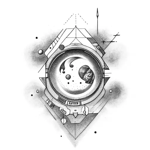 Space Inspired Forearm