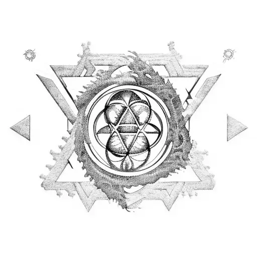 Coheed And Cambria Rock Band Keywork Logo With Space Background