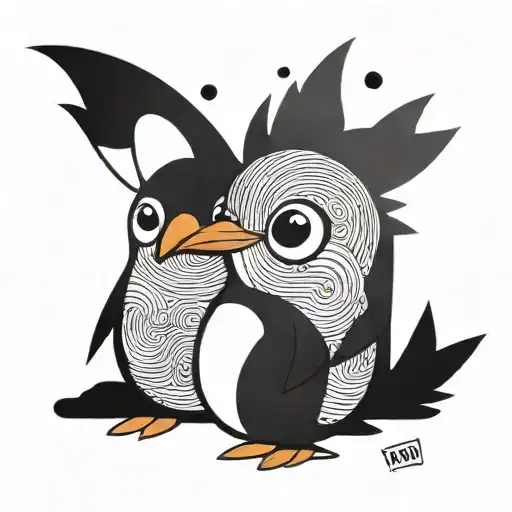 Cartoon Penguin
