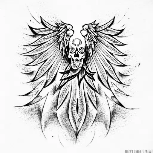 Skull And Phoenix
