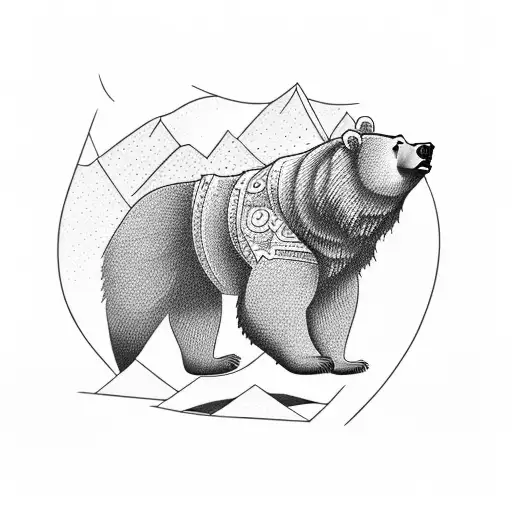 Bear With Two Colour