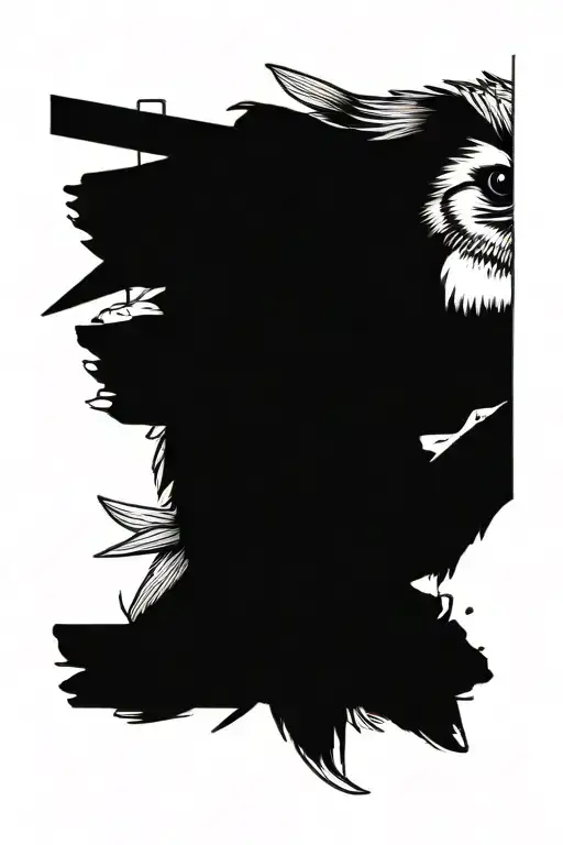 Kookaburra Eating A Pizza Slice