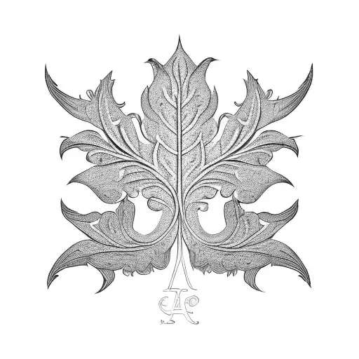 Filigree Acanthus Leaf