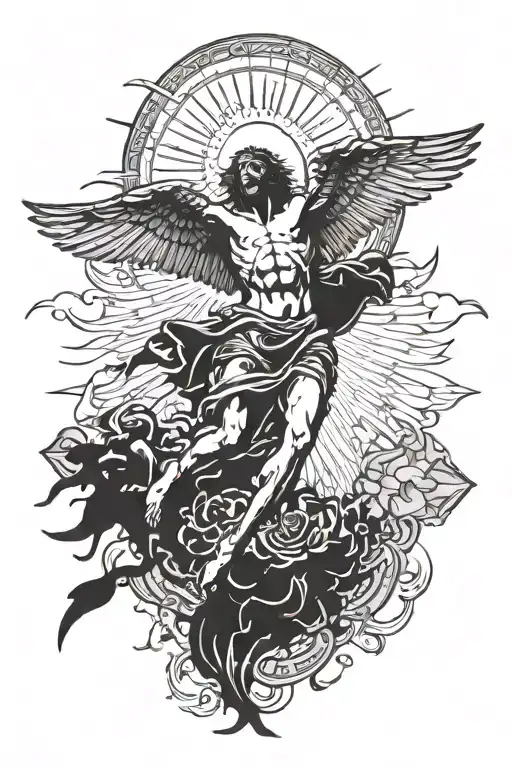 Icarus Falling From The Sun