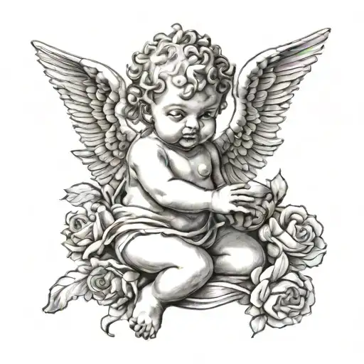Cherub With Gaita