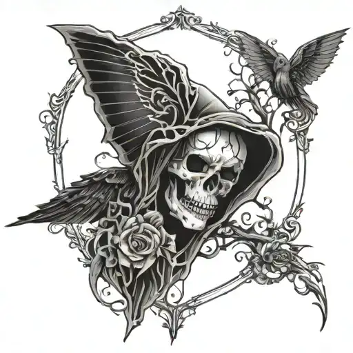 Goth Macabre Tattoo Inspired