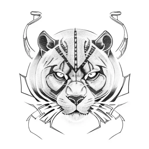 Black Panther Climbing Claws That Look Like They Are Going Into My Skin