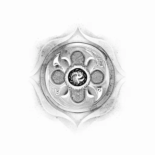 Yin Yang With Car Speed