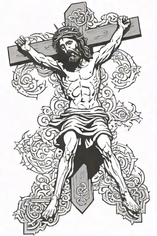 Jesus On A Cross