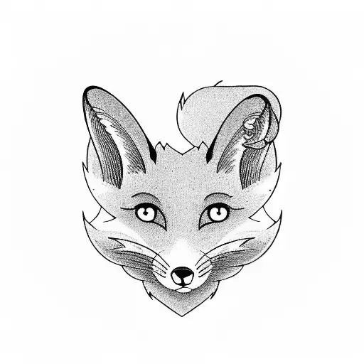 A Fox Reading A Book In A Library Filled With Historical Artifacts