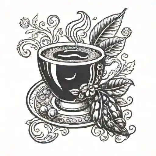 Cup Of Coffee Bean Morphing