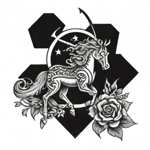 Sagittarius Sign Made
