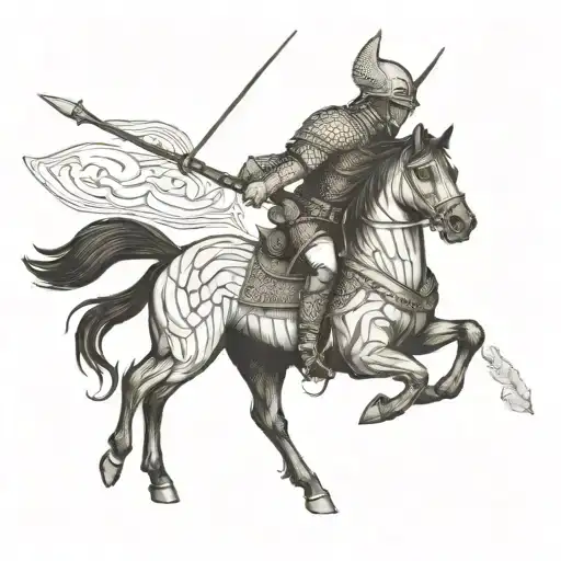 Aborginal Warrior Hunting