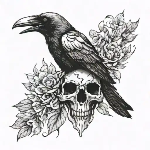 Raven Skull