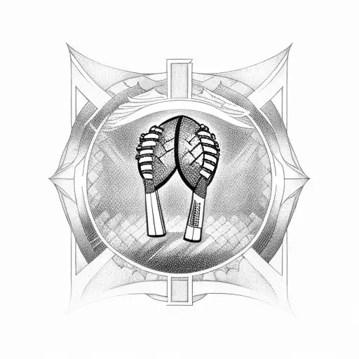 A Football Field With Greek Gods Participating In A Match