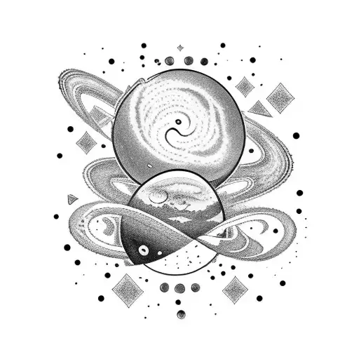 A Kid Look Into The Sky And The Qhole Galaxy Showing For An Arm Sleeve