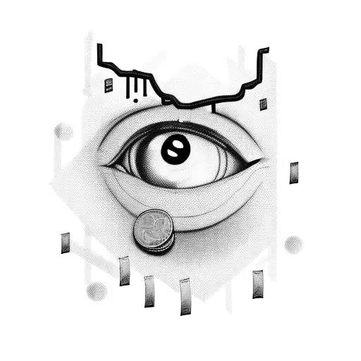 Visionary Eyes Seeing Money Everywhere