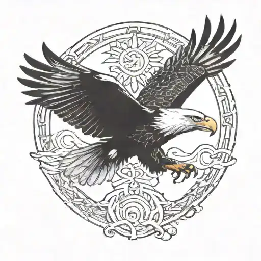 Eagle Flying