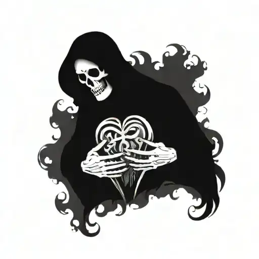 Grim Reaper Sacred Heart