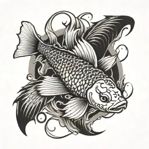 Yakuza Koi Fish