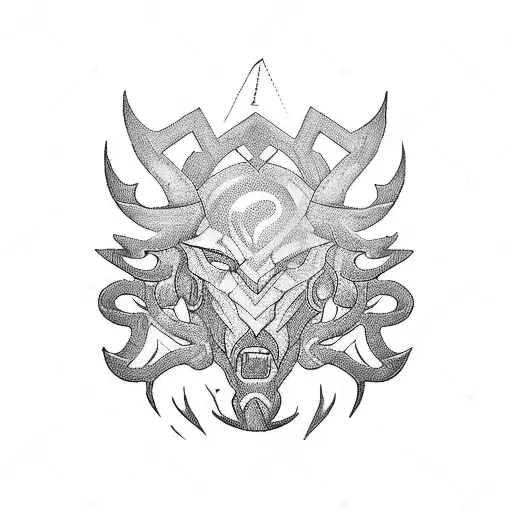 Tatoo Aries Logo Dota2