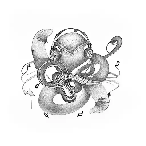 Music Notes With Temptation