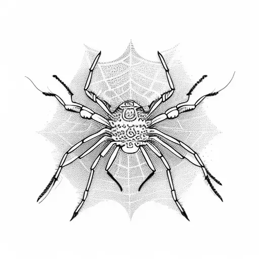 A Vinyl Record With Spider Legs Dancing On It