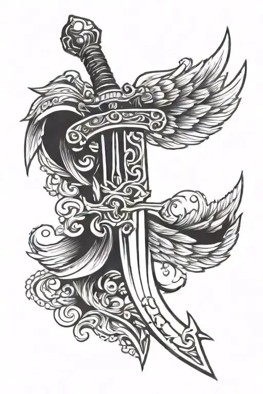 Sword With Wings
