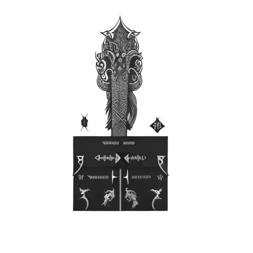 A Viking With A Sword