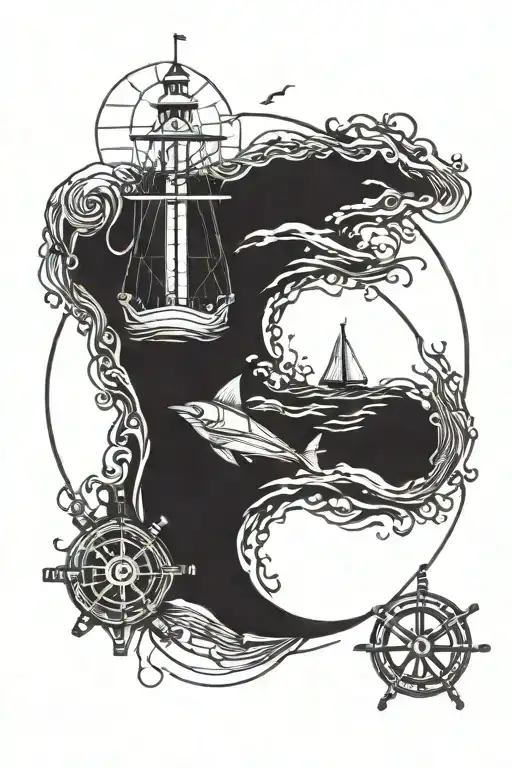 Nautical Posiden Water