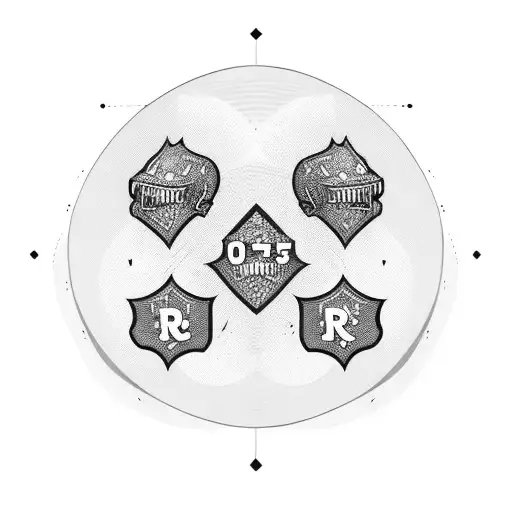 Football Hat Wit Letter R