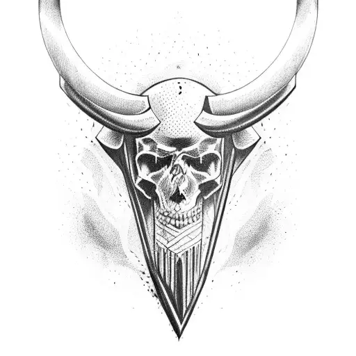 African Double Headed Axe