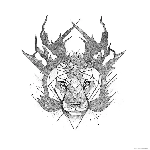 North American Forest Animals In Forest