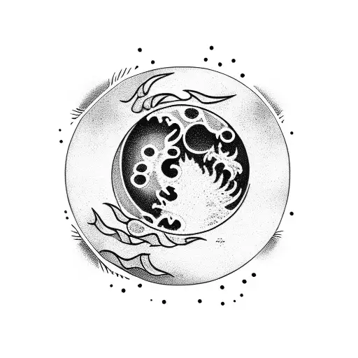 Moon And Olive Branch