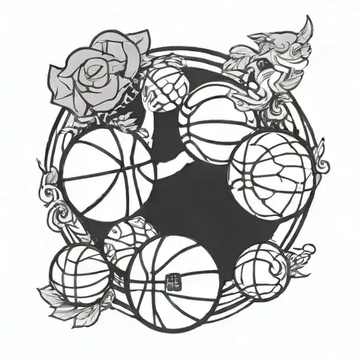 Basketball And Family Love