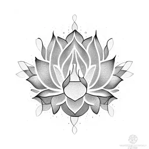 Flower Lotus Ornament