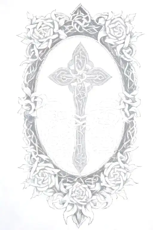 Celtic Flowers Intertwined