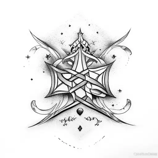 Magical Spell Book With Wand