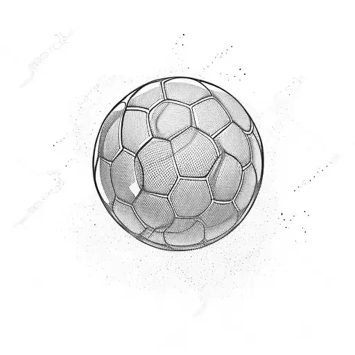 Soccer Ball Flying Through The Air Blowing Leaves And Wind Behind It