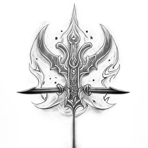Great Sword With Flames
