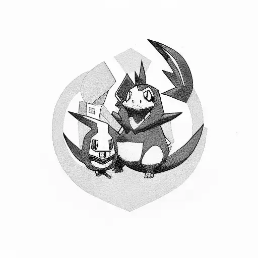 Pokemon Garchoomp In The Neck