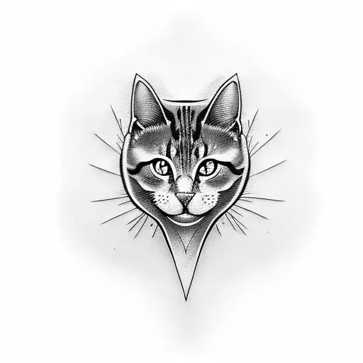 Beautiful Half Cat Woman