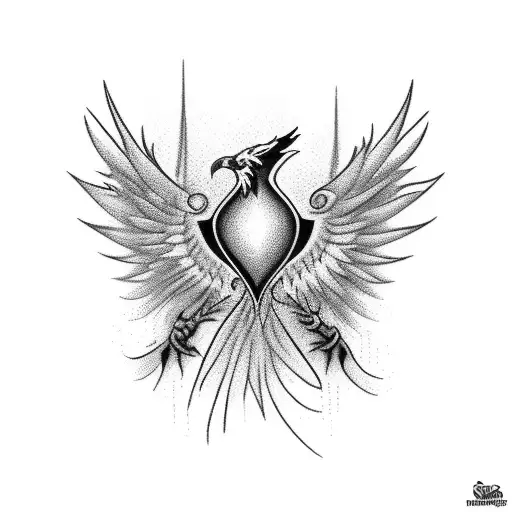 Phoenix With Love Written Across It