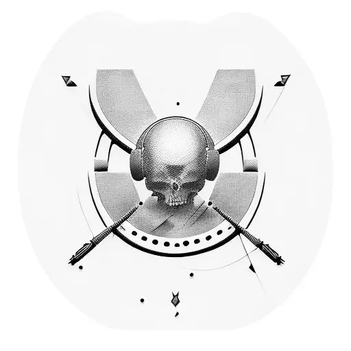 Combine Elements Of Sport And Music In A Tattoo Design