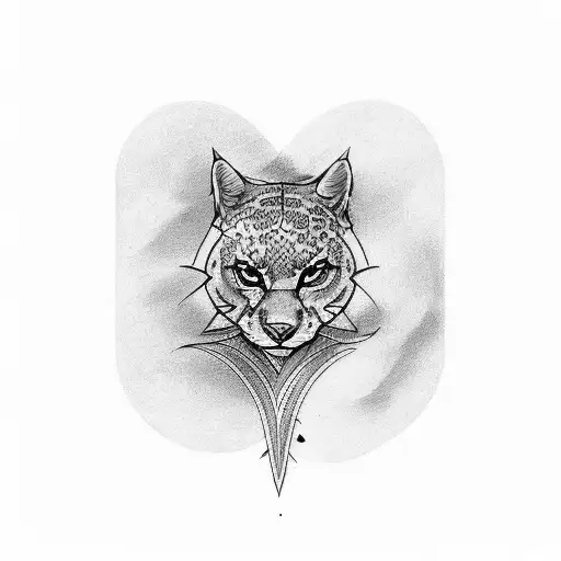Sketch-style Tattoo Depicting Iansa's Love For Nature And Wildlife