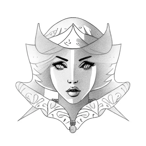 Sexy Woman With Cowboy Costume Smirking