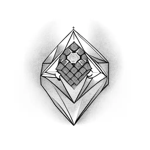 A Girl Holding A Diamond In Her Hand