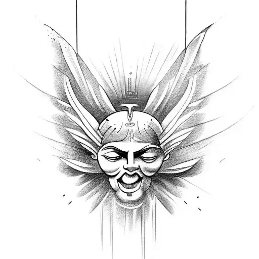 A Tattoo Design Inspired By The Legend Of Icarus Combined With Elements Of Greece Mythology
