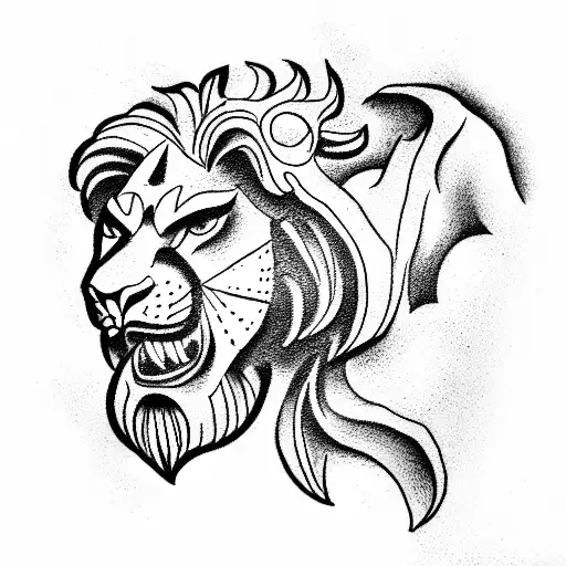 Hercules With Lion Cape