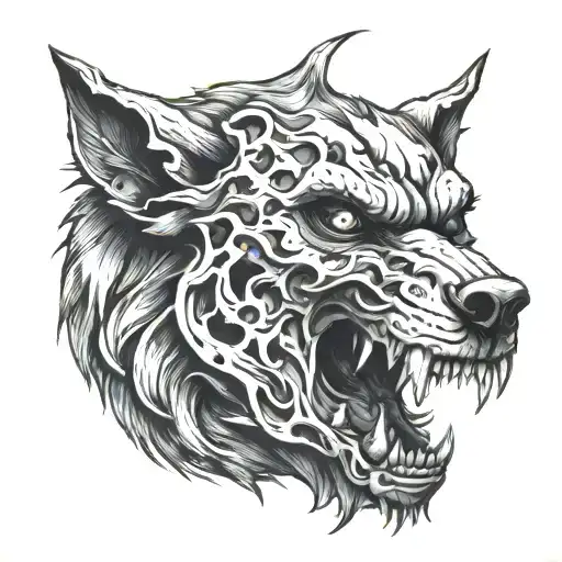 Werewolf Skull